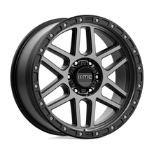 KM544 17X9 6X4.5 S-BLK GTCC 18MM CB 66.1
