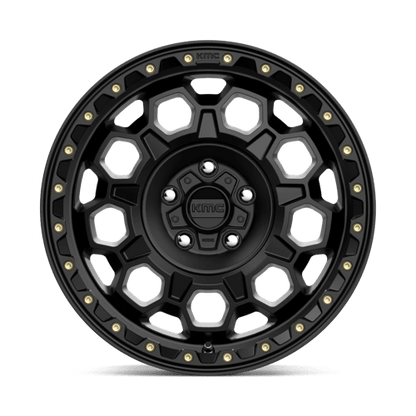 KM545 17X8 5X4.25 S-BLK 38MM