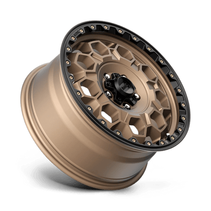 KM545 17X8 5X4.25 M-BRZ BLK LP 38MM