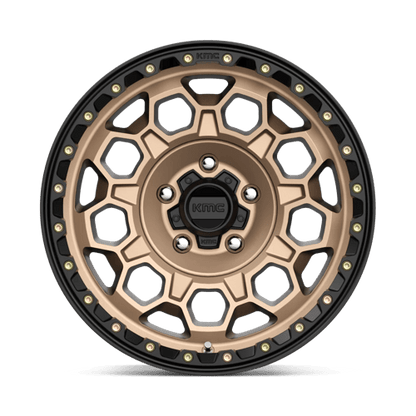 KM545 17X9 5X5.0 M-BRZ BLK LP 00MM