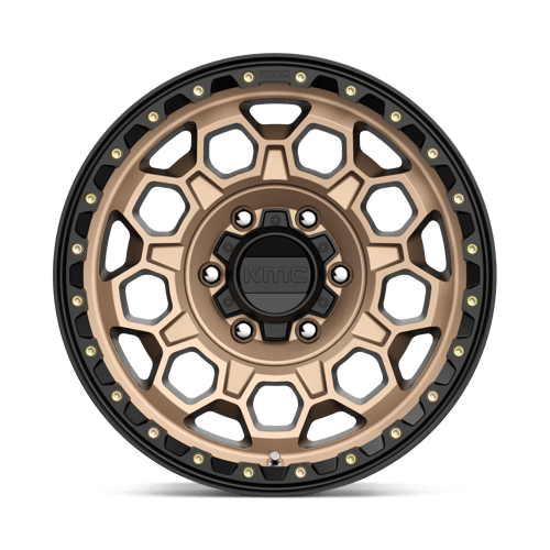KM545 17X9 6X5.5 M-BRZ BLK LP 00MM