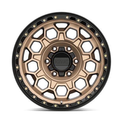 KM545 17X9 6X5.5 M-BRZ BLK LP 00MM