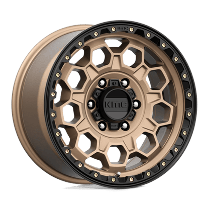 KM545 17X9 6X5.5 M-BRZ BLK LP 18MM