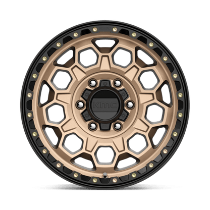 KM545 17X9 6X5.5 M-BRZ BLK LP 18MM