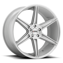KM711 22X10.5 5X120 BRUSHED SLV 40MM