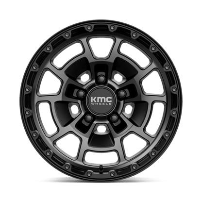 KM718 17X8.5 5X5.0 S-BLK GTCC 00MM