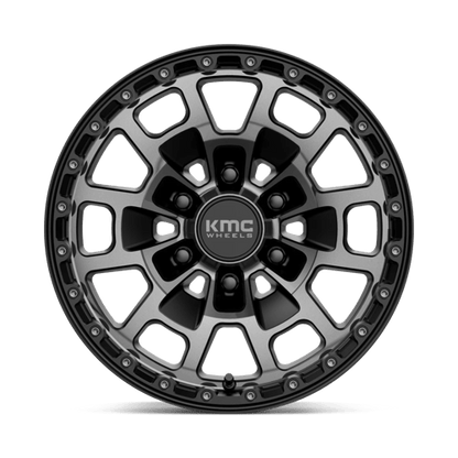 KM718 17X8.5 6X135 S-BLK GTCC 18MM