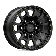 KM718 17X8.5 6X135 S-BLK 18MM
