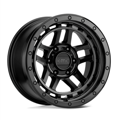 KM540 17X9 6X5.5 S-BLK -12MM
