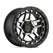 KM540 17X8.5 6X5.5 S-BLK MACH 18MM