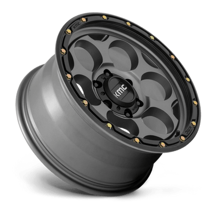 KM541 17X8.5 6X5.5 S-GRY BLK-LP 18MM