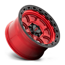 KM548 17X9 6X5.5 C-RED BLK-LP -12MM