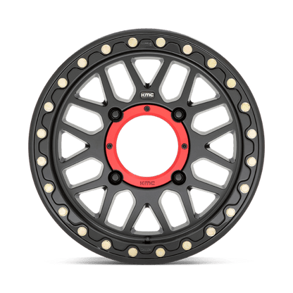 GRENADE UTV BL 15X7 4X156 S-BLK 10MM