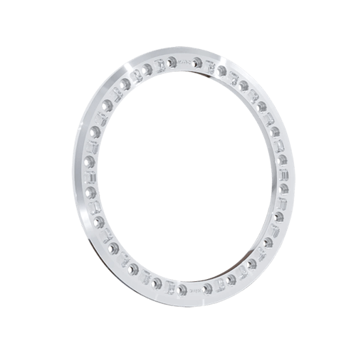 KMC 18" BL RING SLOTTED - MACHINED