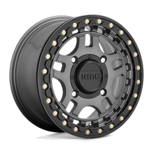 RECON UTV BL 14X7 4X137 G-MTL BLK-RG +38