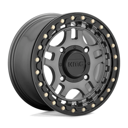 RECON UTV BL 14X7 4X137 G-MTL BLK-RG +38
