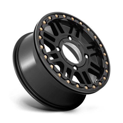 CAGE UTV BL 15X10 4X137 S-BLK BLK-RG +0