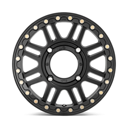 CAGE UTV BL 15X10 4X137 S-BLK BLK-RG +0