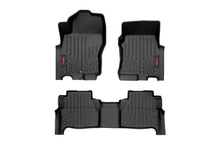 Floor Mats FR & RR Crew Cab Nissan Frontier 2WD/4WD (2022-2026) Rough Country