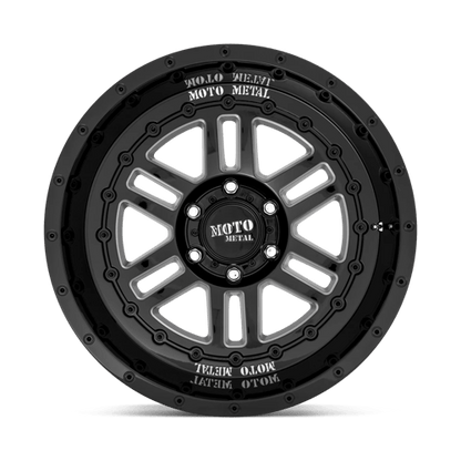 MO800 20X10 6X135 G-BLK MILL -18MM
