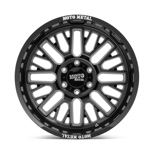 MO802 20X9 6X135 G-BLK MILL 18MM