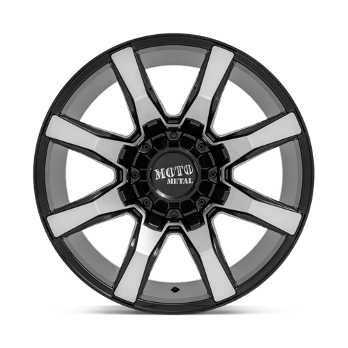 MO804 22X12 8X170 G-BLK MACH -44MM