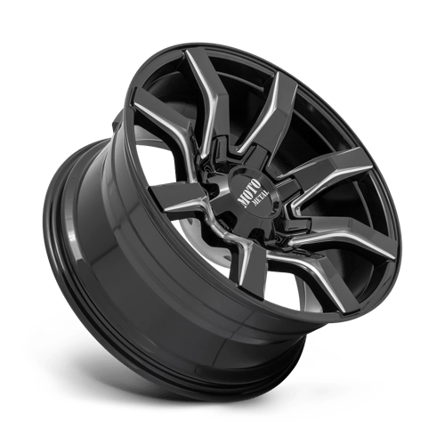 MO804 22X10 5X5.0/5.5 G-BLK MILL -18MM