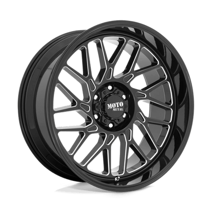 MO805 22X10 6X135 G-BLK MILL -18MM
