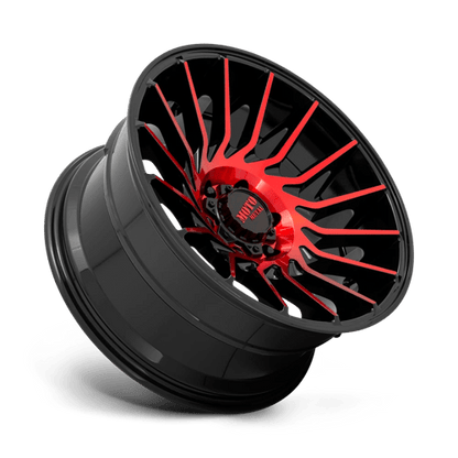 MO807 22X12 8X170 G-BLK MACH RTCC -44MM
