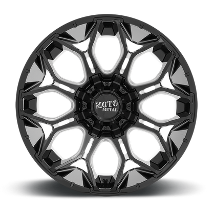 MO808 20X10 5X5.0/5.5 G-BLK MILL -18MM