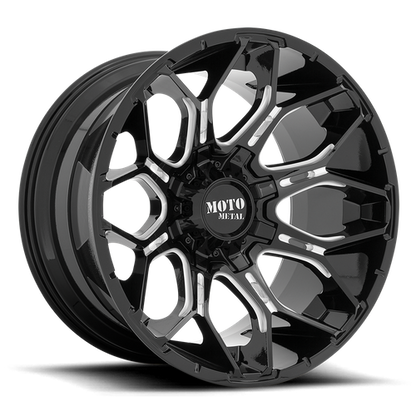 MO808 20X10 5X5.0/5.5 G-BLK MILL -18MM
