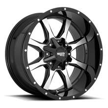 MO970 20X10 8X170 MACH G-BLK -24MM