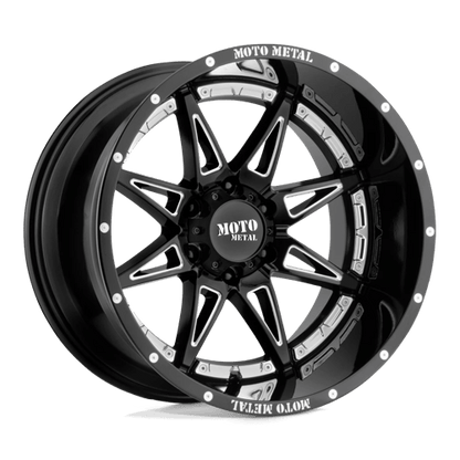 MO993 18X8.5 5X5.0 G-BLK MILL 18MM