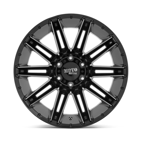 MO998 22X10 8X180 G-BLK MILL -18MM