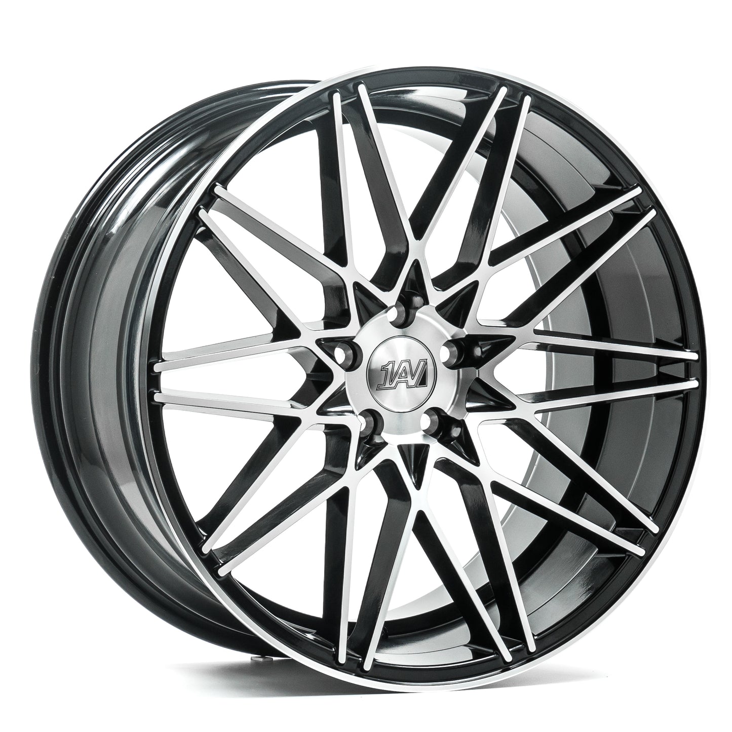 1AV ZX4 - BLACK AND POLISHED FACE