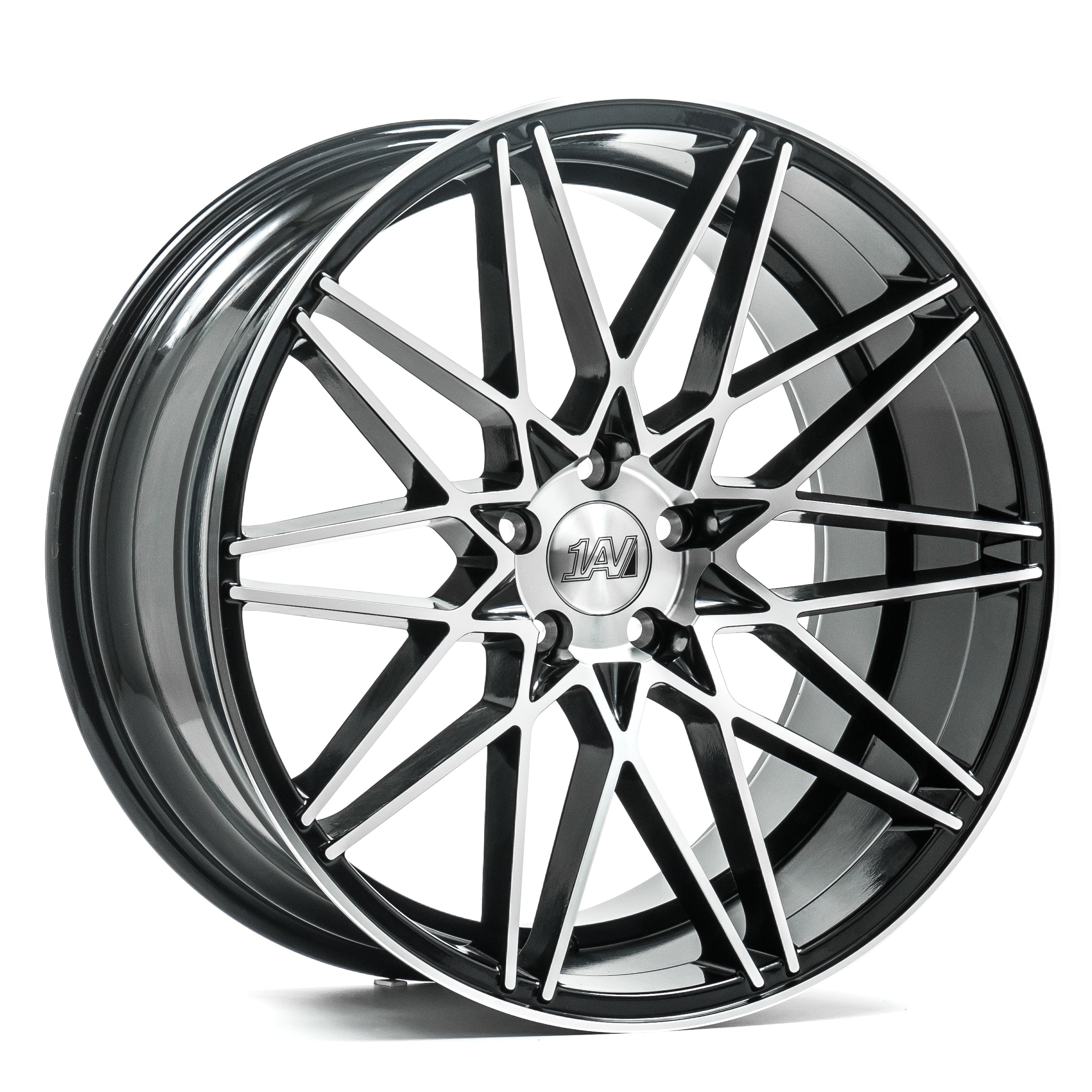 1AV ZX4 - BLACK AND POLISHED FACE