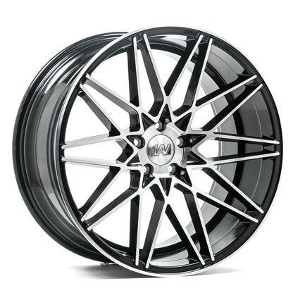 1AV ZX4 - BLACK AND POLISHED FACE