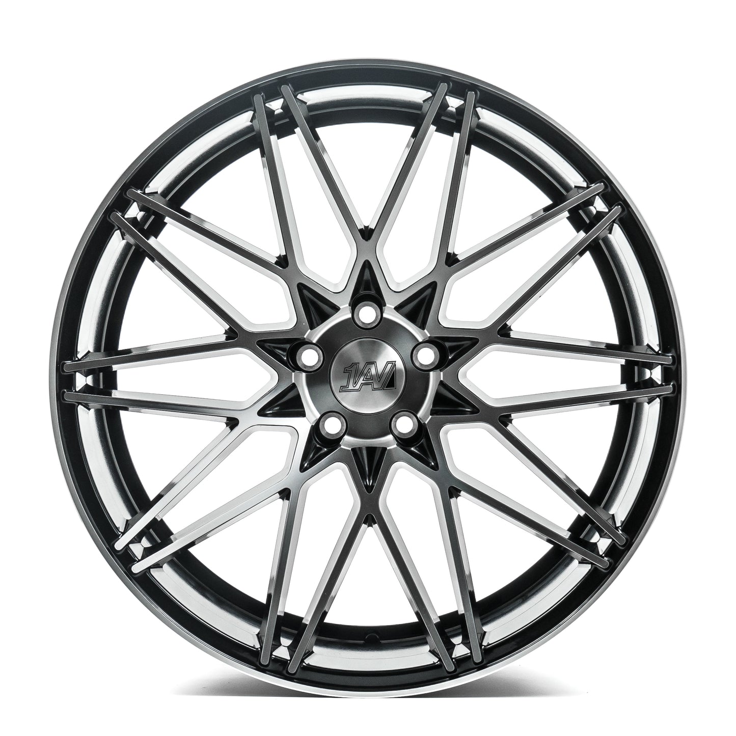 1AV ZX4 - BLACK AND POLISHED FACE