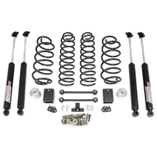 RL 2.5''C-SPRNG KIT BLCK W/TERAFLEX SHKS