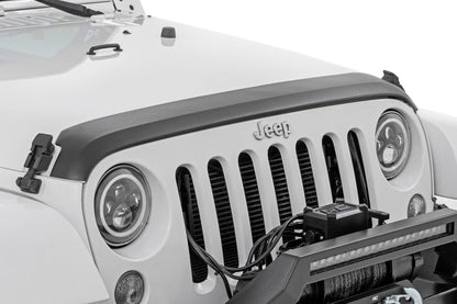 Trail Cladding Hood Protector Jeep Wrangler JK/Wrangler Unlimited (07-18) Rough Country