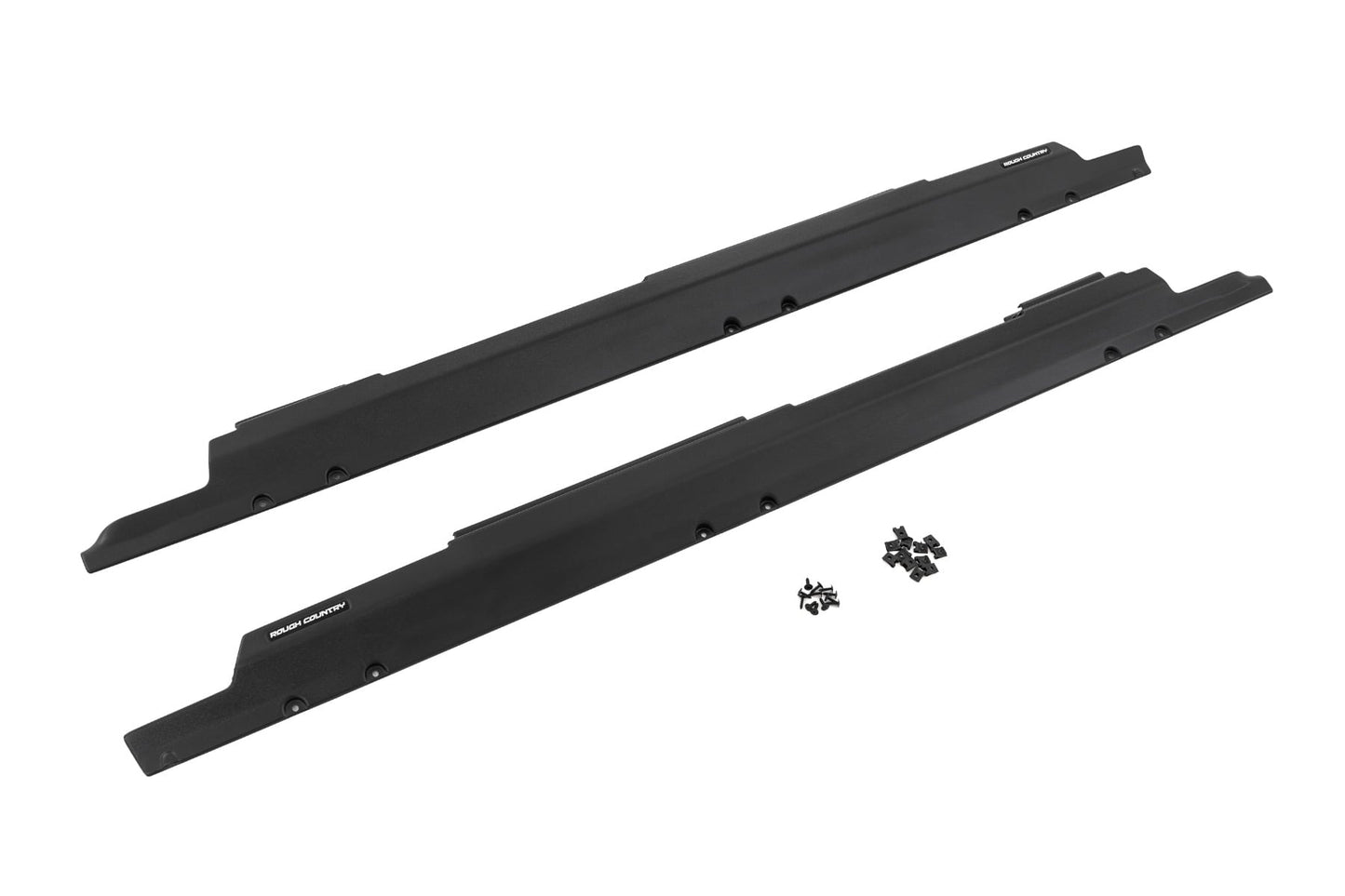 Trail Cladding Rocker Sill Plates Jeep Wrangler Unlimited 2WD/4WD (07-18) Rough Country