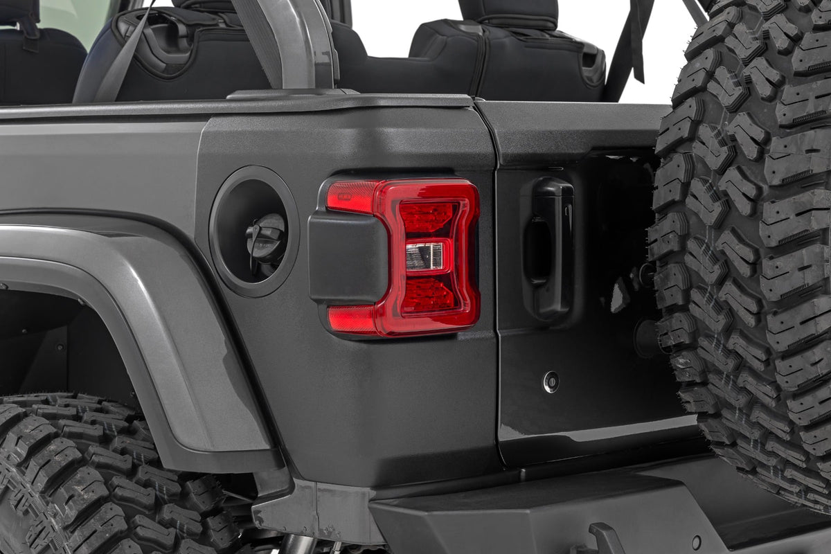 Trail Cladding Rear Corners Jeep Wrangler JL/Wrangler Unlimited (18-26) Rough Country