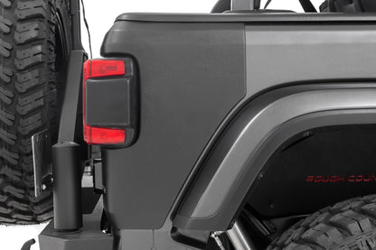 Trail Cladding Rear Corners Jeep Wrangler JL/Wrangler Unlimited (18-26) Rough Country