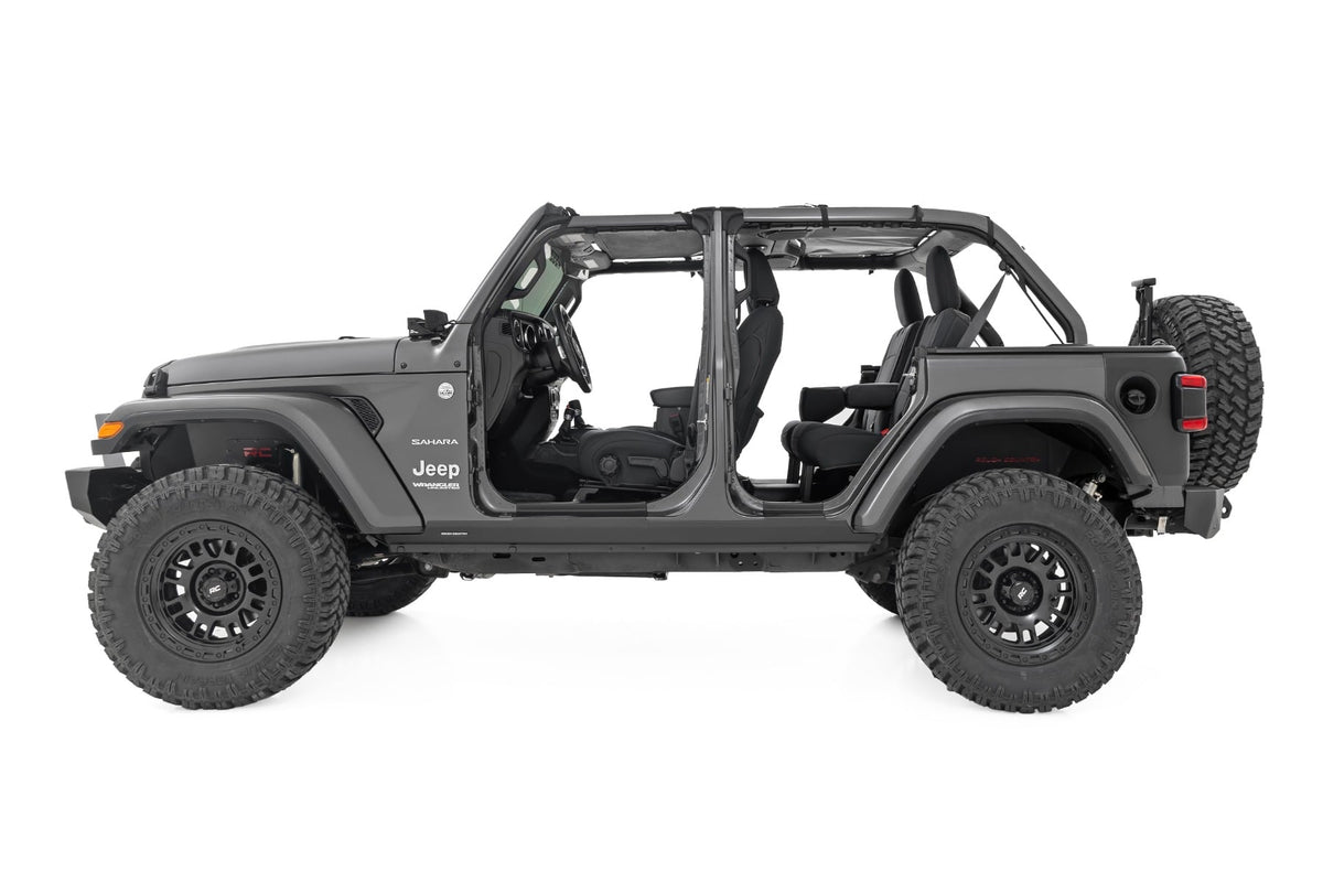Trail Cladding Rear Corners Jeep Wrangler JL/Wrangler Unlimited (18-26) Rough Country