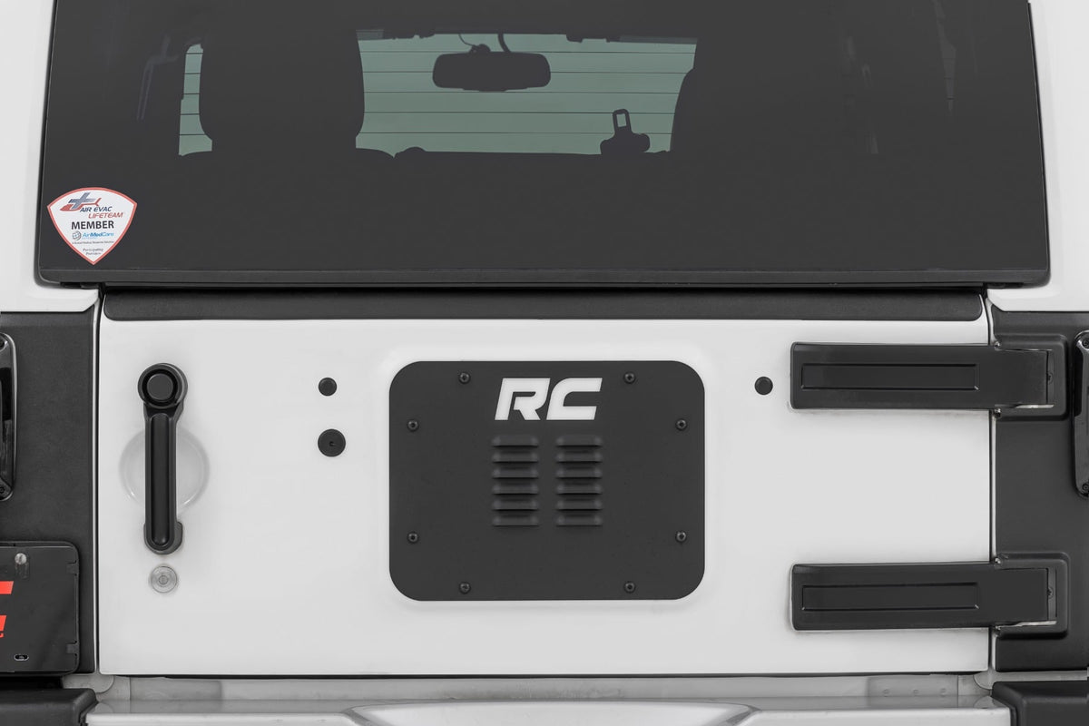 Trail Cladding Tailgate Protector Jeep Wrangler JK/Wrangler Unlimited (07-18) Rough Country