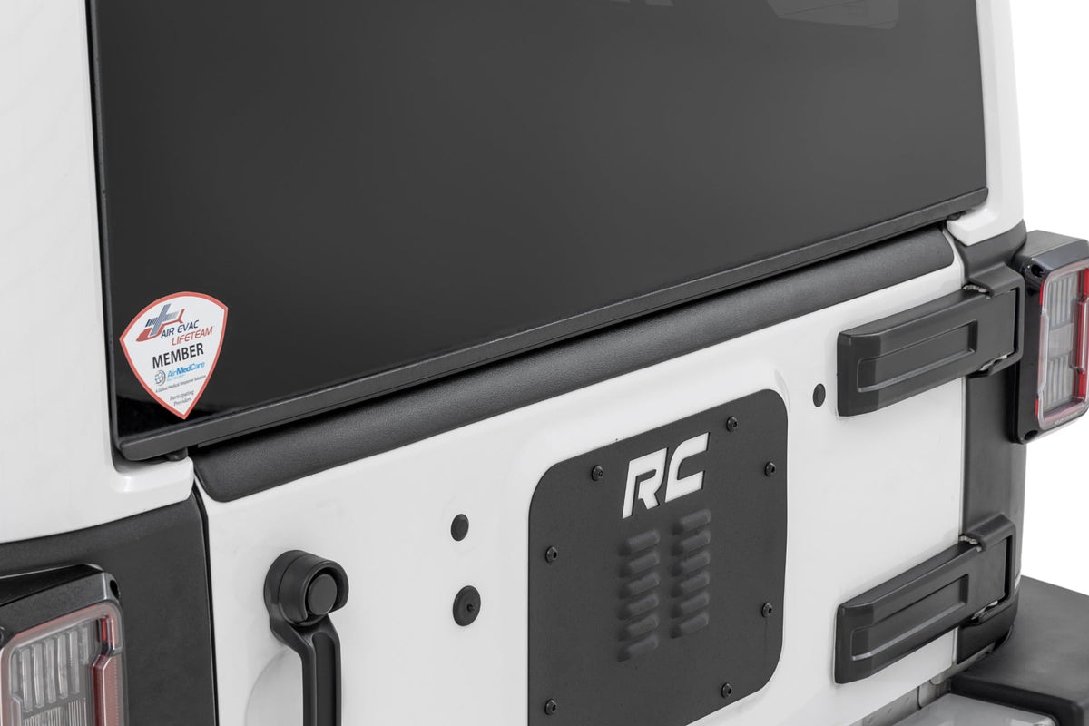 Trail Cladding Tailgate Protector Jeep Wrangler JK/Wrangler Unlimited (07-18) Rough Country