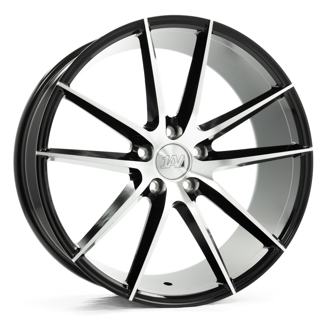 1AV ZX7 - BLACK AND POLISHED FACE