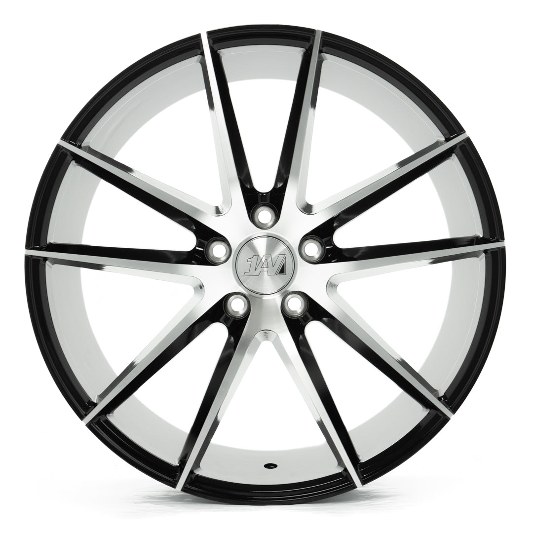 1AV ZX7 - BLACK AND POLISHED FACE