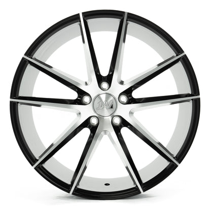 1AV ZX7 - BLACK AND POLISHED FACE