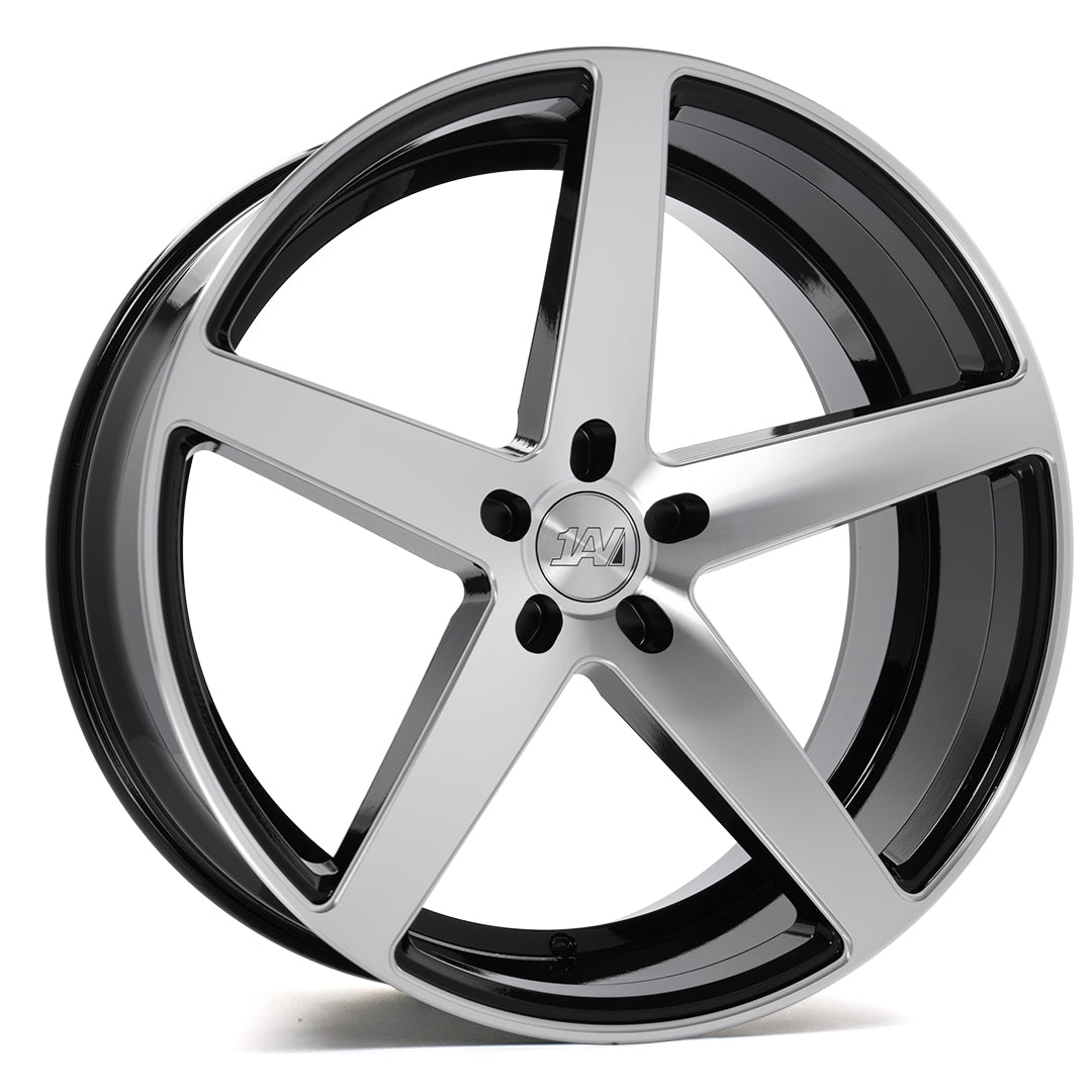 1AV ZX9 - BLACK AND POLISHED FACE